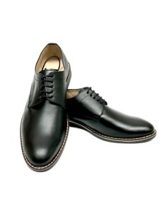 Pantofi casual barbati negri piele naturala 2