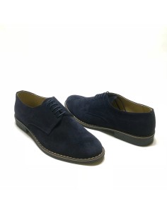 Pantofi casual barbati negri velur piele intoarsa 2