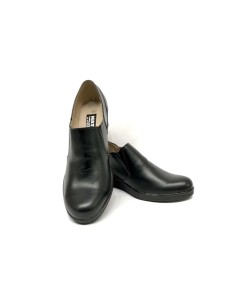 Pantofi dama lati casual cu elastic si talpa ortopedica din piele naturala 2