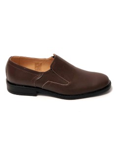 Pantofi barbati casual maro piele naturala 2