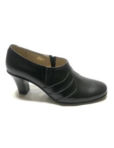 Pantofi dama nergi cu toc jos si elastic