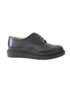 Pantofi negri casual pentru femei din piele naturala 20N