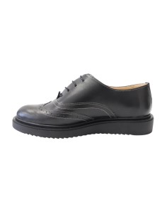 Pantofi negri casual pentru femei din piele naturala 20N 2