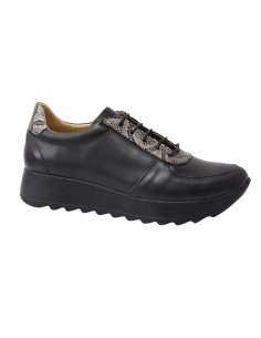 Pantofi dama sport cu imprimeu sarpe Maia06, Piele Naturala - Încălțăminte Românească